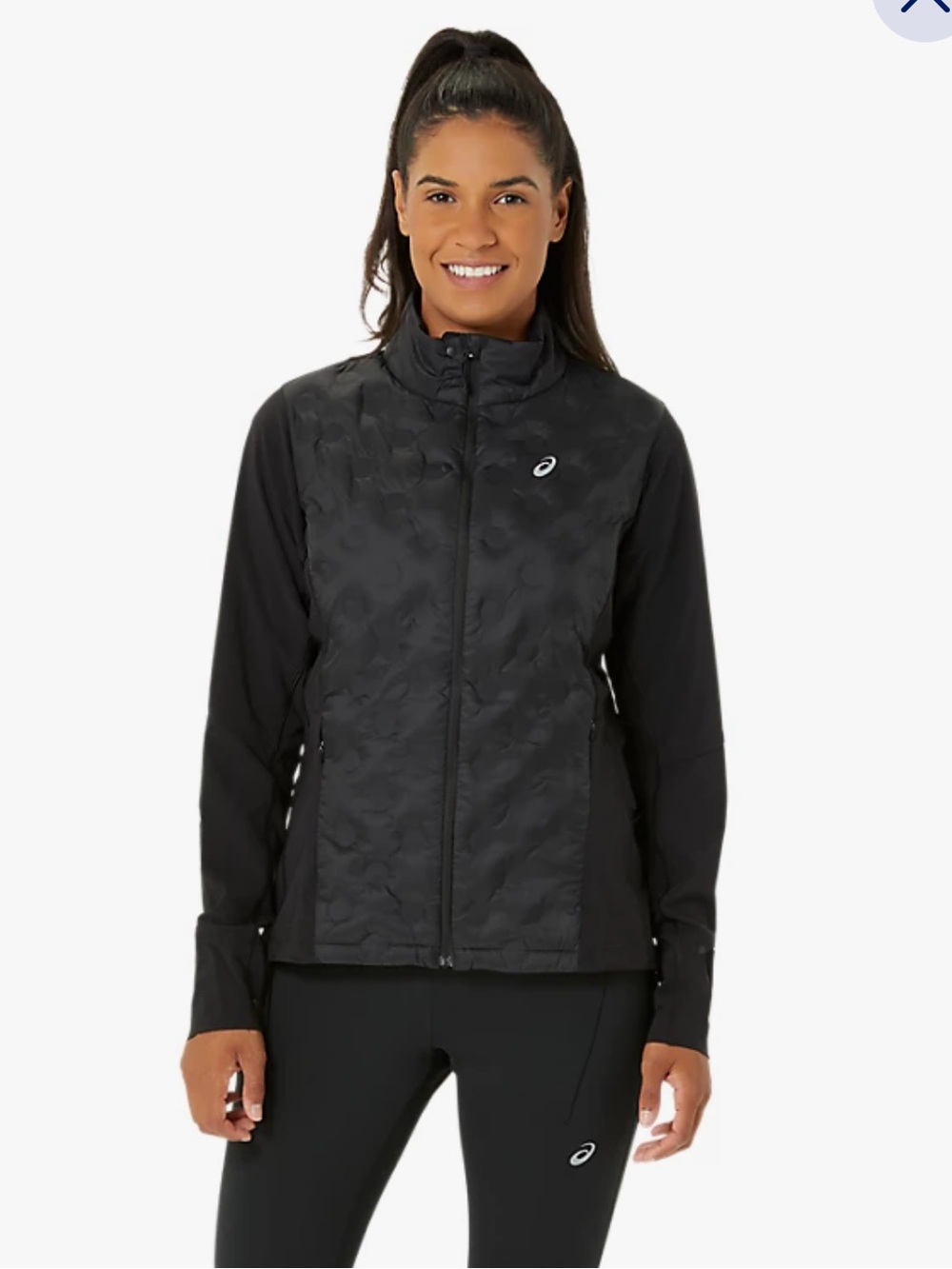 Asics Black Road Winter Jacket